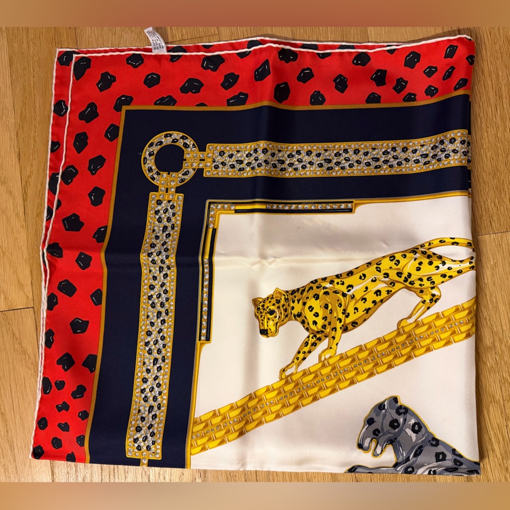 Cartier Silk Scarf - Picture 3 of 5